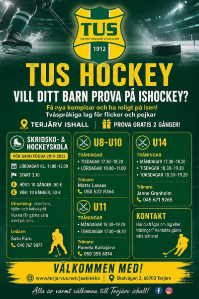 Hockeysäsongen startar!
