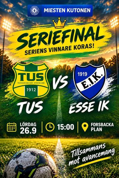 Herrarna nära avancemang – säsongens avgörande match på lördag!
