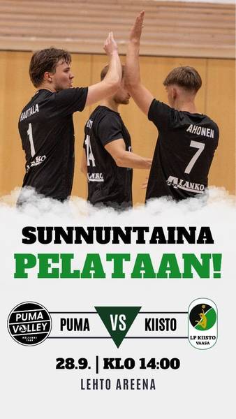Tuplaviikonlopun toisessa ottelussa vastassa Puma