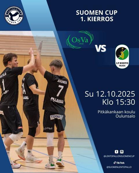 Suomen Cup avaus Oulunsalossa