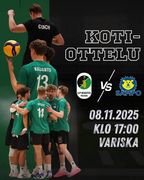 Kauden ensimmäisessä revanssissa vastassa Sampo