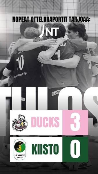 Kiisto päättää kauden Vantaalla