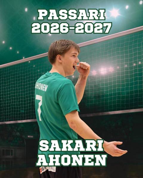 Sakari Ahonen jatkaa Kiiston passarina!