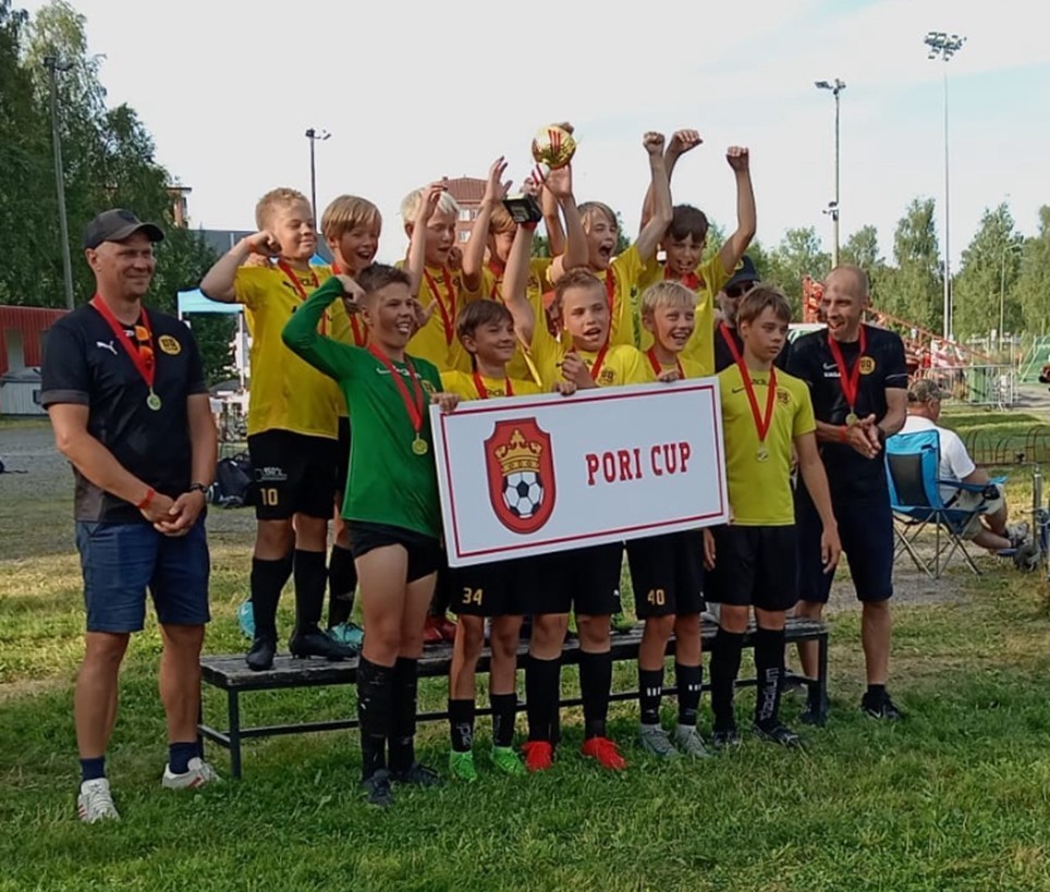 VG-62:n pojat turnausvoittoon Pori Cupissa!