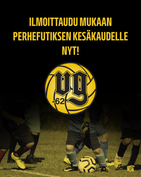 Ilmoittautuminen perhefutiksen kesäkaudelle avoinna nyt!