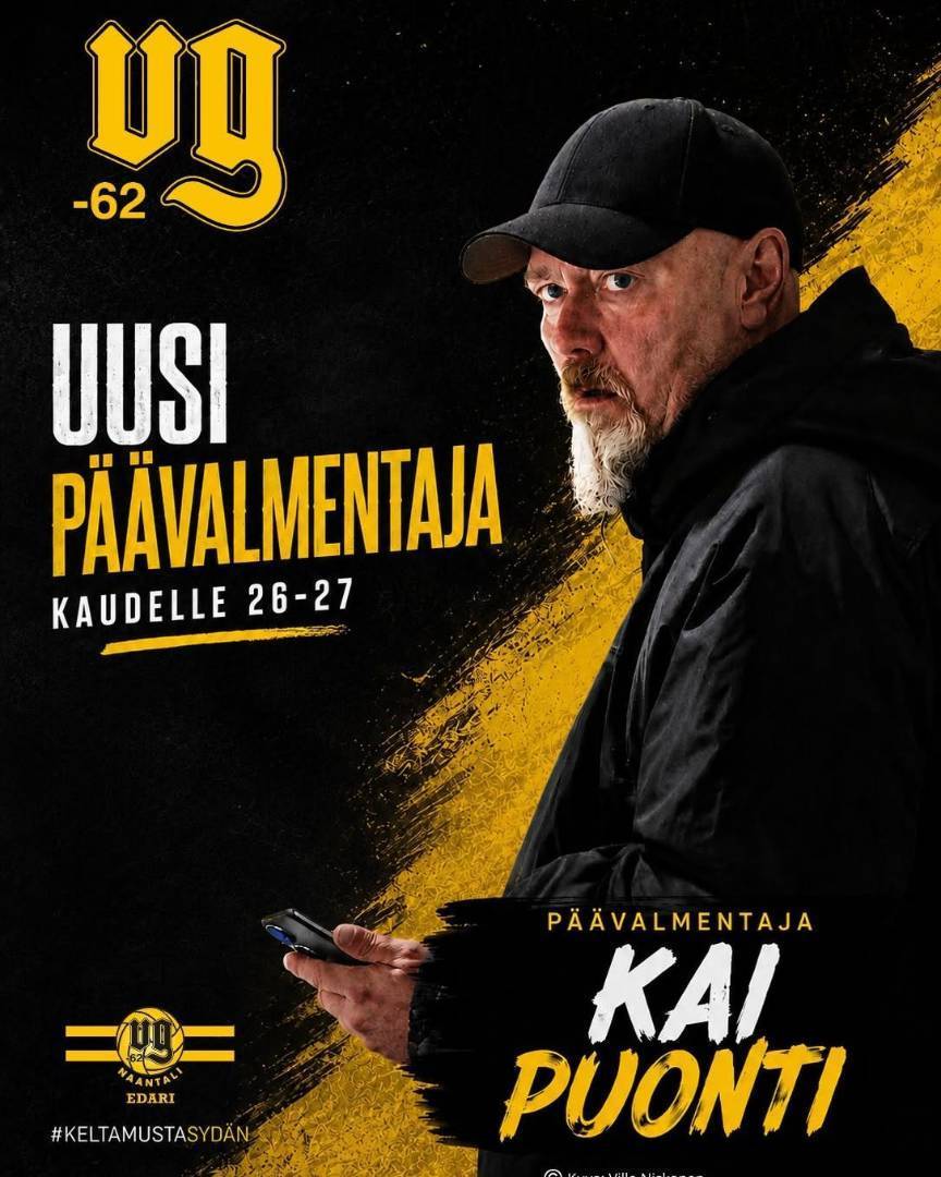 Päävalmentaja 2026-2027