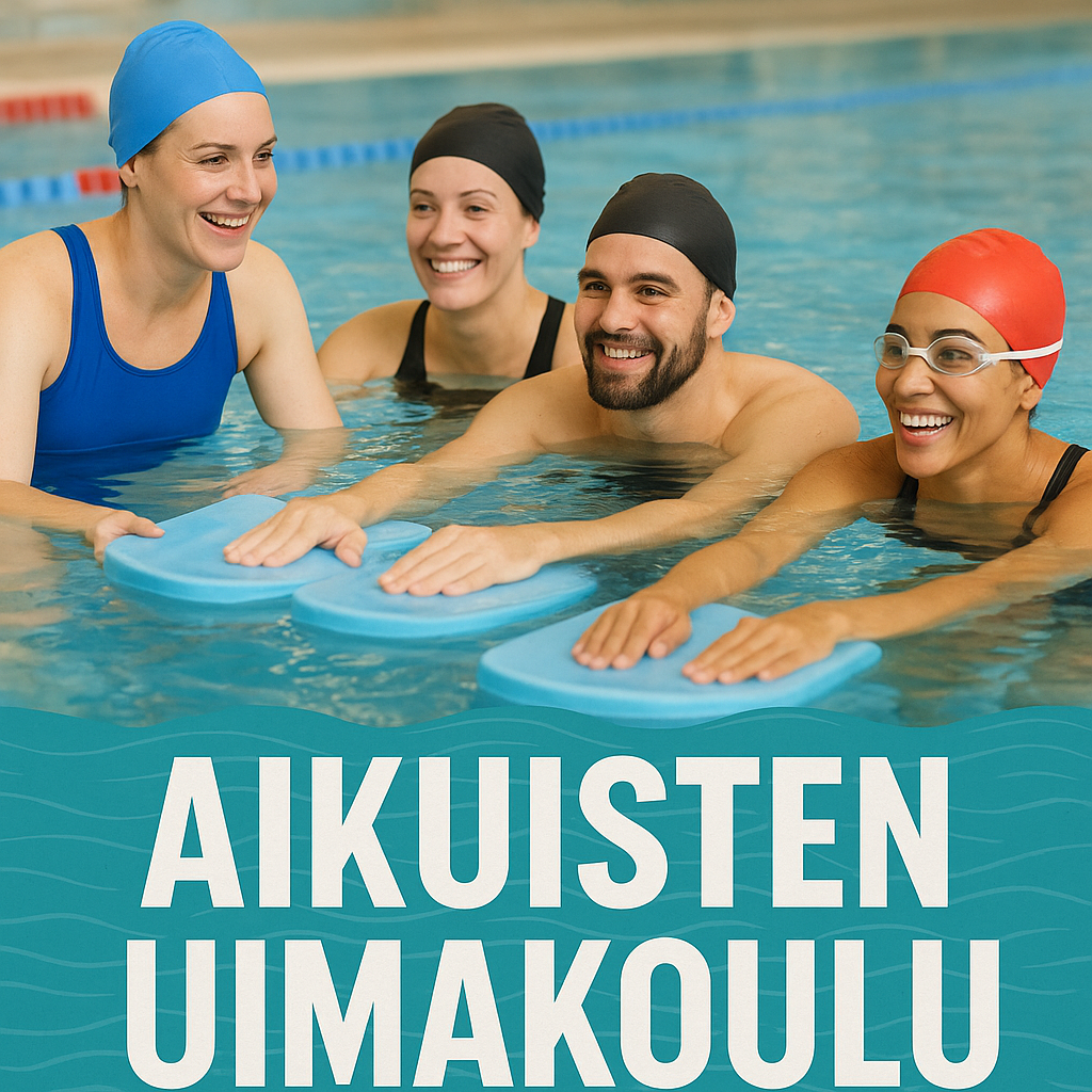 Ilmoittautuminen aikuisten uimakouluihin on nyt avattu