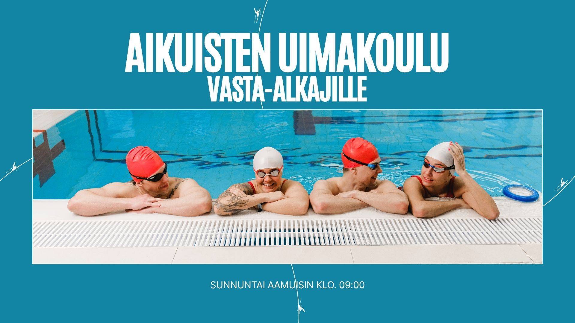 Tervetuloa aikuisten uimakouluun!