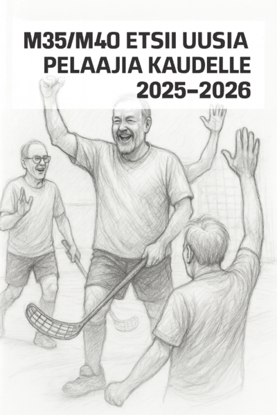 M35/M40 etsii uusia pelaajia kaudelle 2025–2026