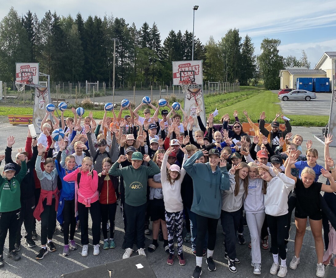 Pirkka Street Basket- kiertue kävi Vimpelissä