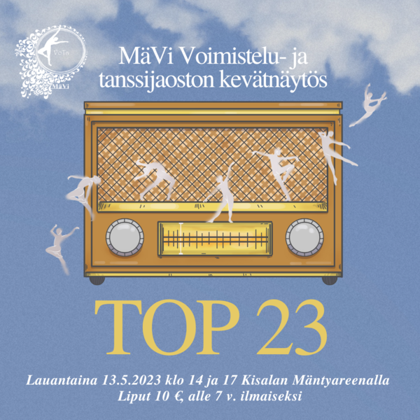TOP 23 kevätnäytös la 13.5.