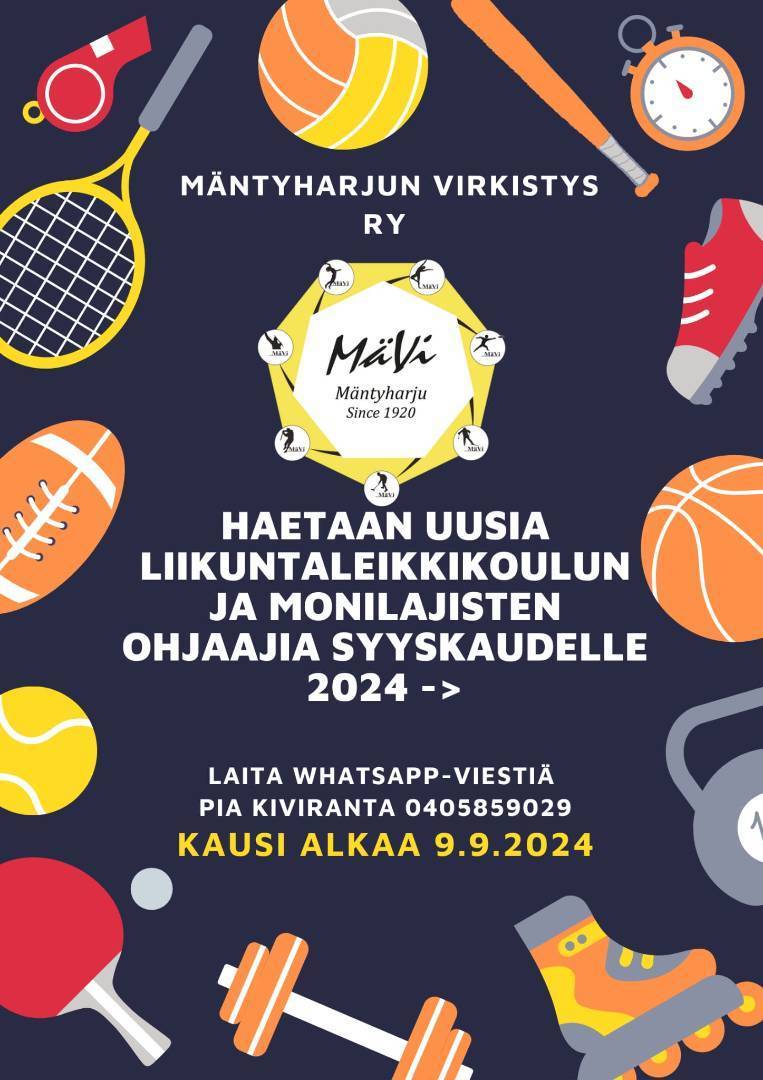 Tule mukaan Liikkarin ja Monilajisen ohjaajatiimiin