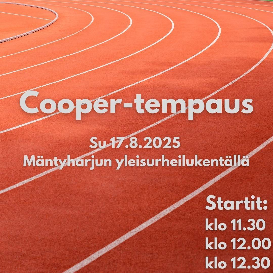 Cooper-tempaus 17.8.2025