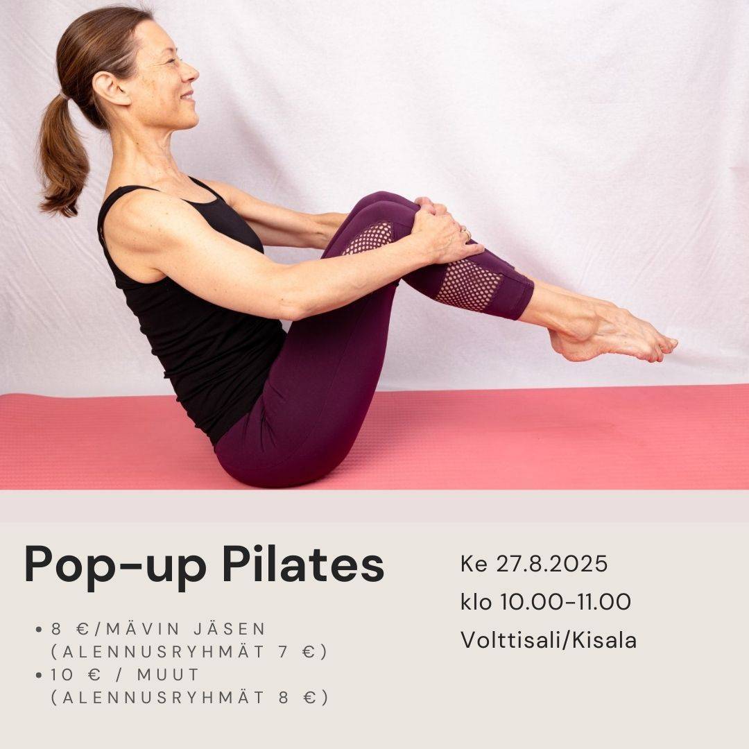 Pop-up pilates 27.8.2025