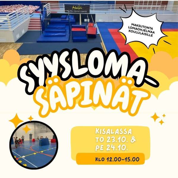 Syyslomasäpinät Kisalassa