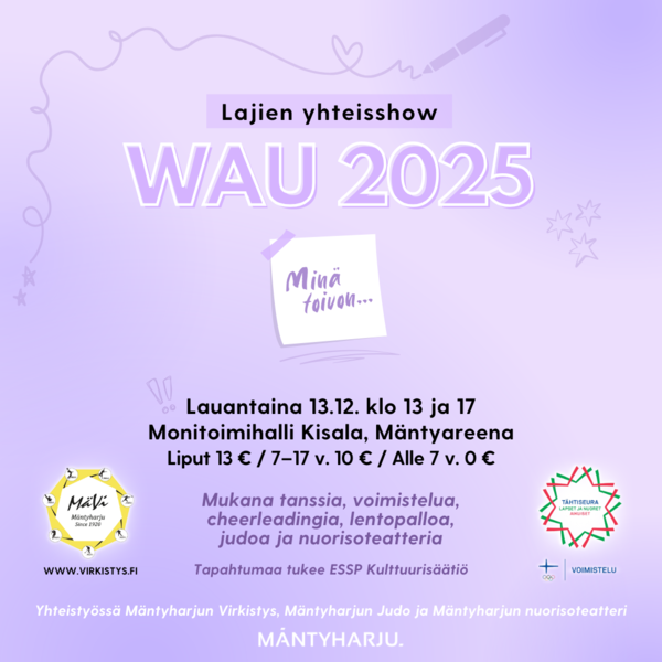 WAU-näytös 2025