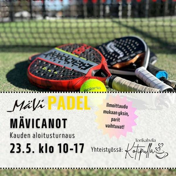 Padelin turnauskausi alkaa Mävicanolla