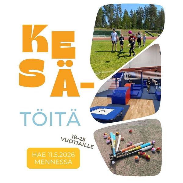 Haemme kesäksi lasten liikuttajia