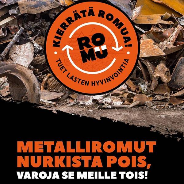 Kierrätä romua -kampanja 2026