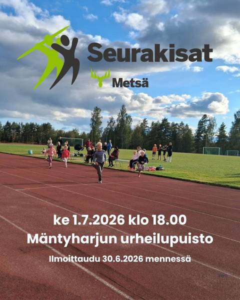 Metsä Group -seurakisat 1.7.2026