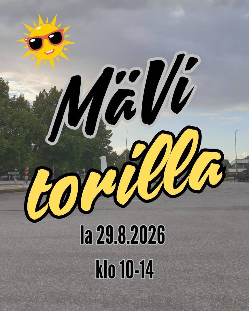 MäVi torilla 29.8.2026