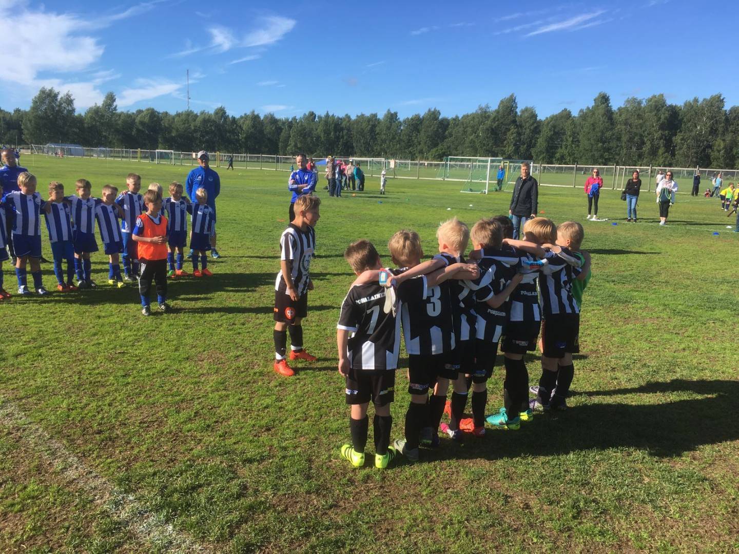Juniorcupenissa viimeistelyharjoitukset ennen WFC:tä
