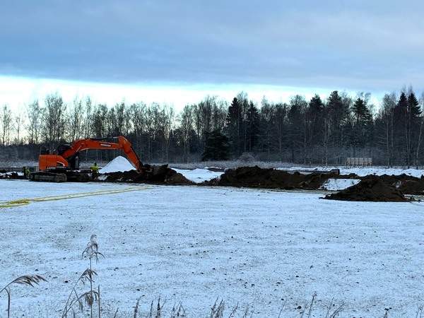 Escarmat Areenan rakentaminen etenee aikataulussa