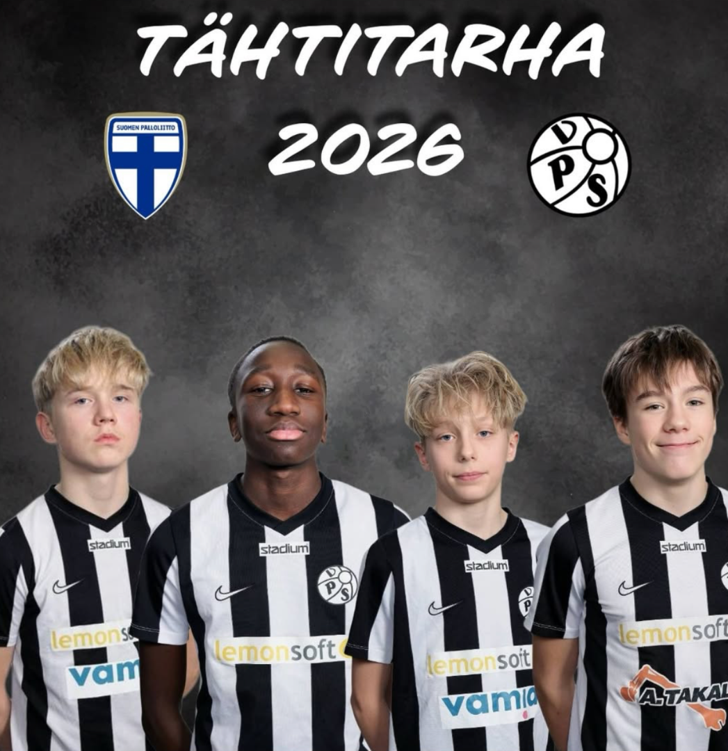 Neljä VPS Junioria Tähtitarhaan
