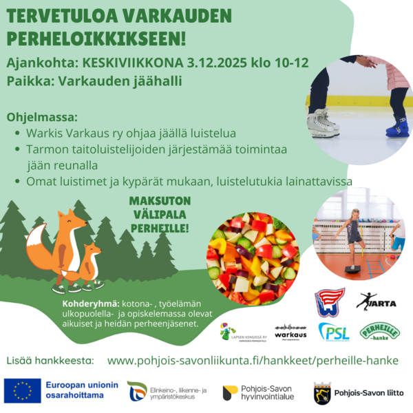 Ke 3.12 Perheloikkis tapahtuma Kämärillä