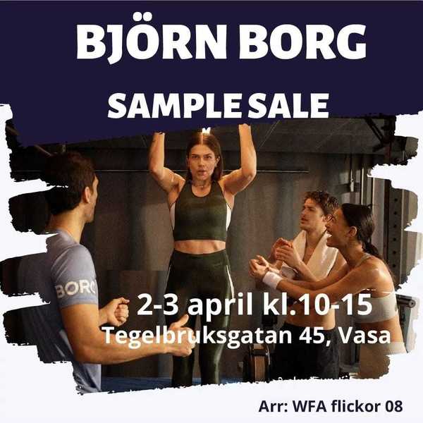Björn Borg Sample sale 2-3.4 Tegelbruksgatan 45