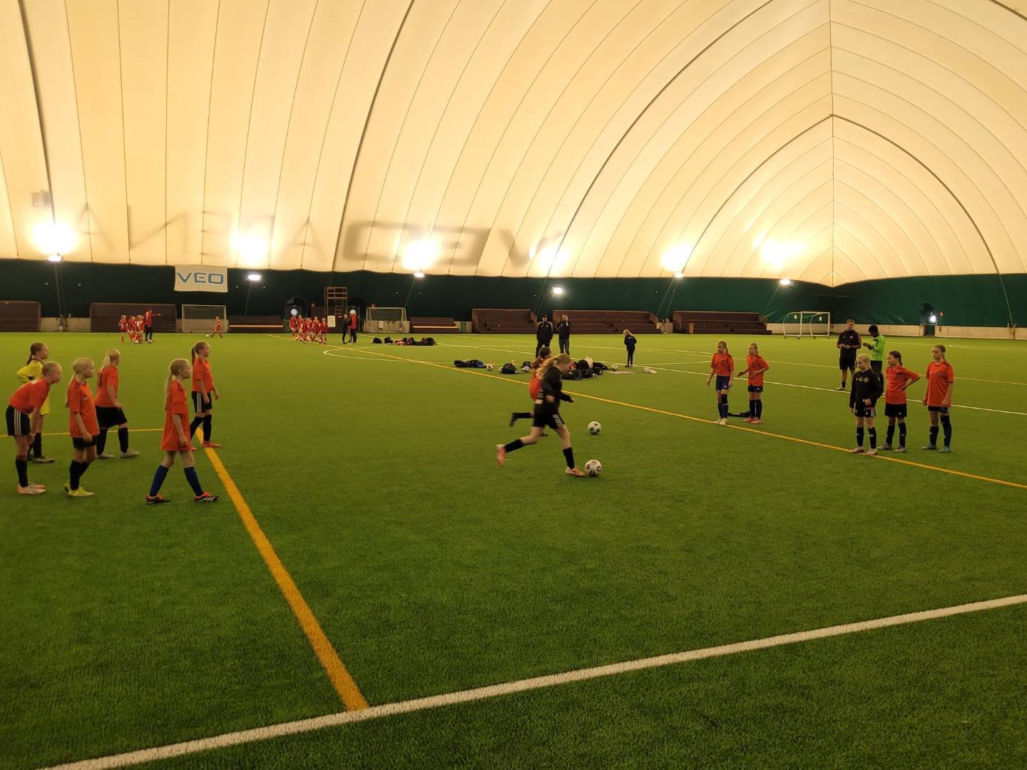WFA:s extraträningsgrupp F2014 samarbete
