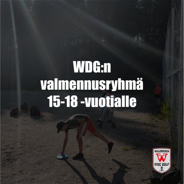 WDG:n valmennusryhmä 15-18 -vuotialle