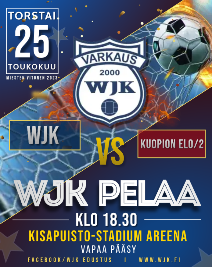 WJK Varkaus pelaa Stadium Areenalla