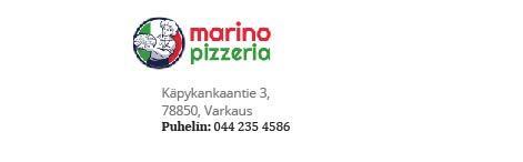 Marino Pizzeria tarjoaa 10 % alennuksen tuotteistaan WJK:n jäsenille!