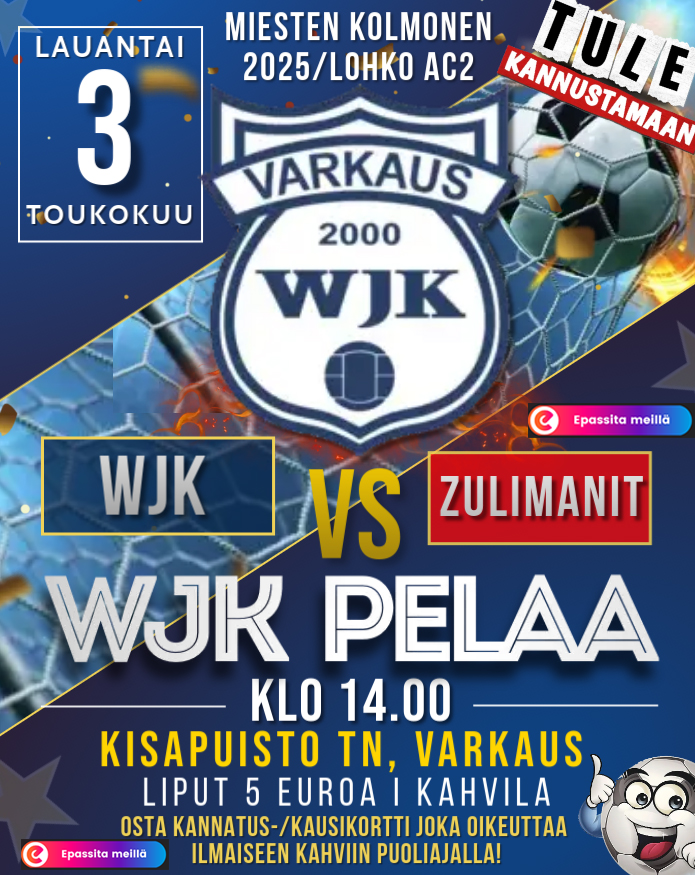 WJK Miesten KOLMONEN LOHKO AC2 