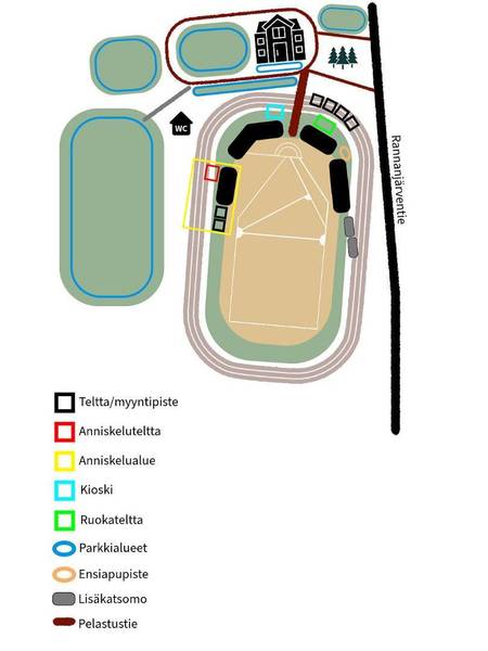 URHEILUJUHLAN TUNTUA ON JO VAHVASTI ILMASSA!