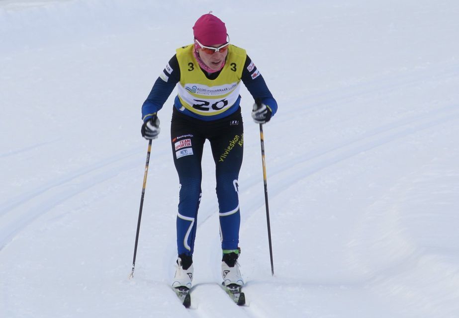 Ylivieskan Kuula - Sanna Myllylahti 5. ja Pertti Heinonen 12. Helenan  Hiihdossa