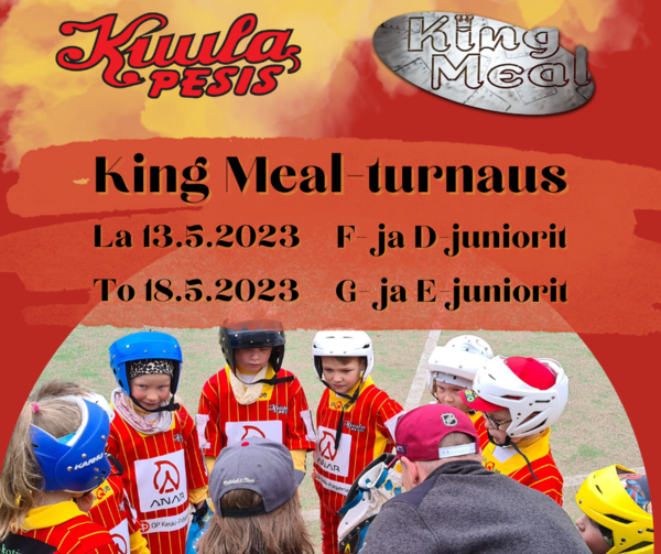 King Meal-turnaus pelataan toukokuussa