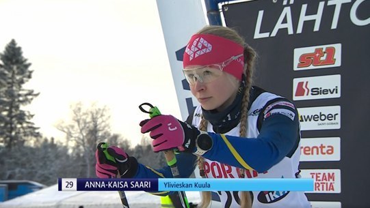 Anna-Kaisa Saari pisteille Suomen Cupissa