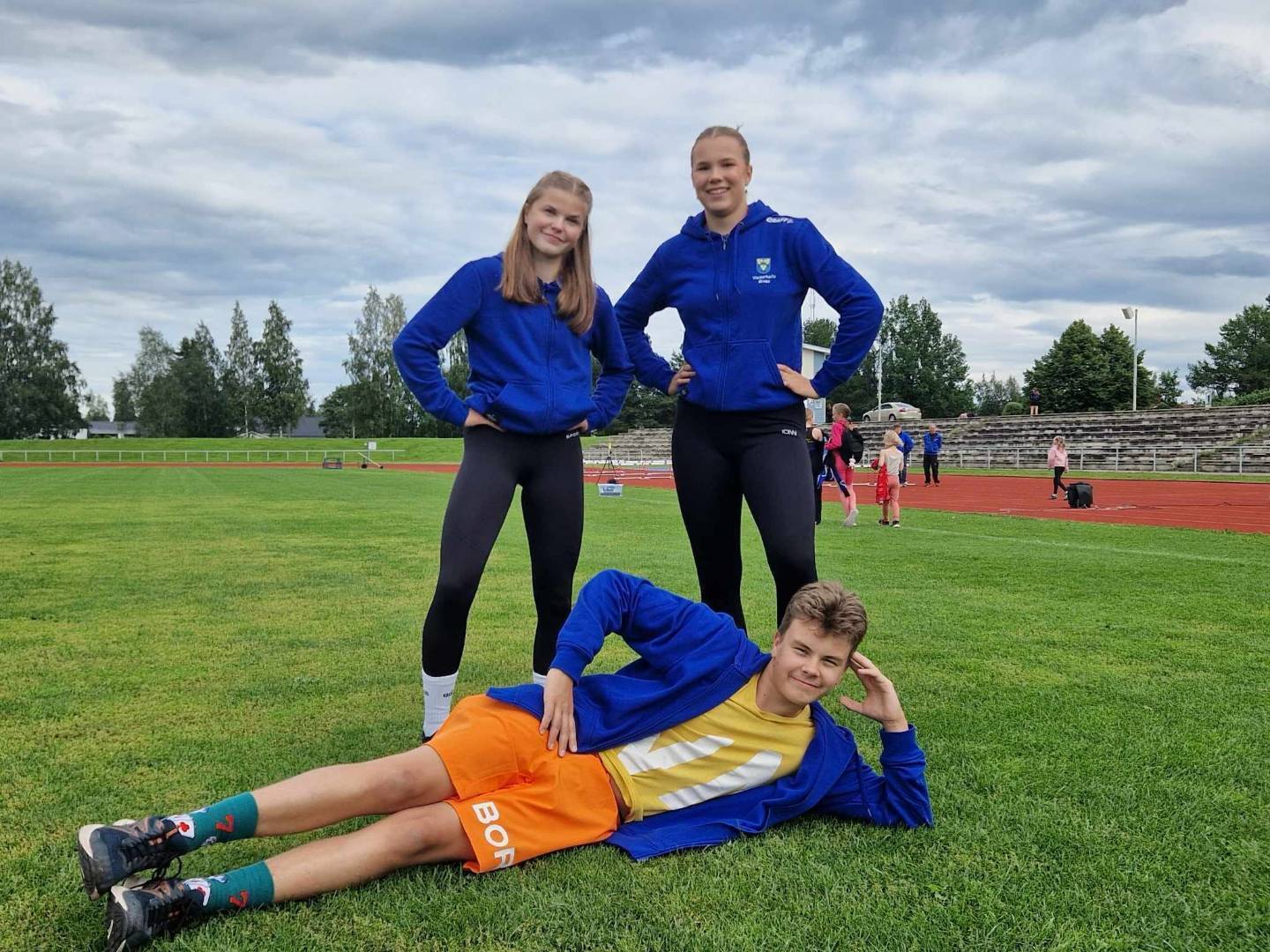Perttu, Seppälä ja Mastokangas 14–15-vuotiaiden SM kisoihin Imatralle