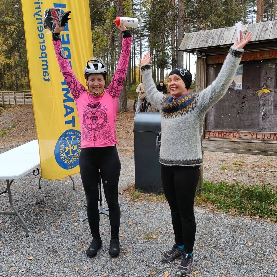 ​Piia Hämäläinen voittoon Pirkka MTB kisassa Ylöjärvellä