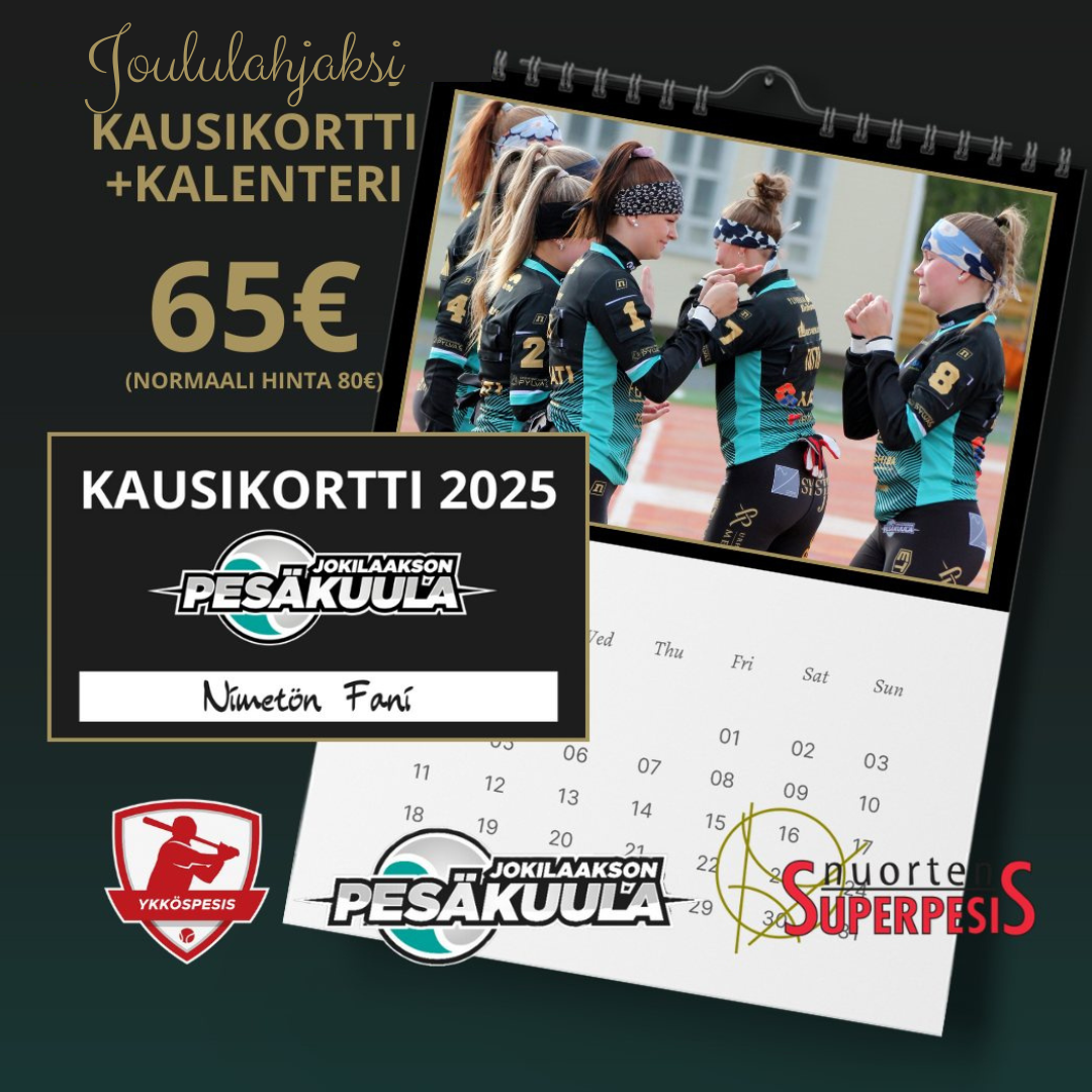 PesäKuulan kausikortti joululahjaksi