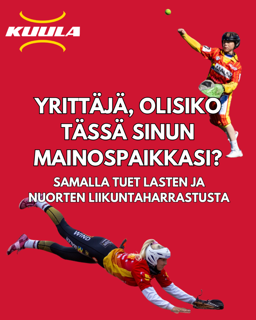 Lähde tukemaan junioriurheilua!