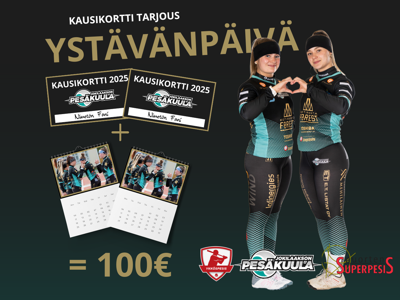 Ystävänpäivän tarjous
