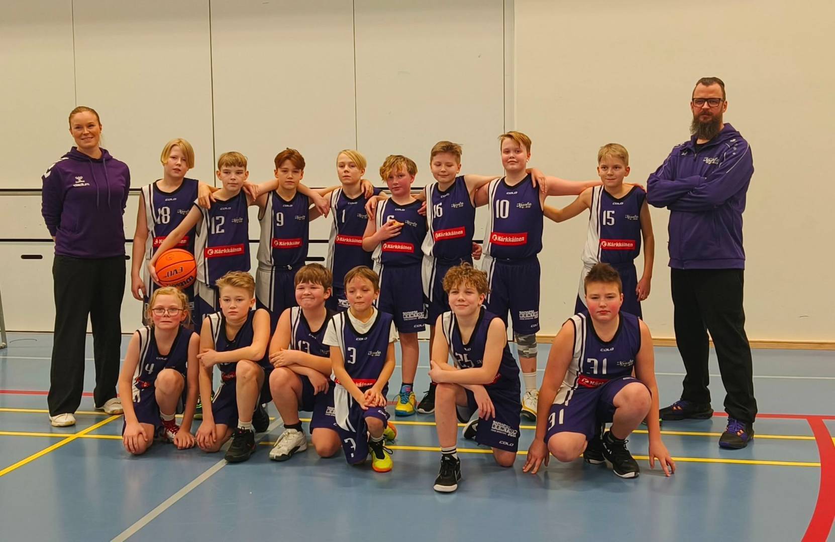​U12 korispojille kaksi voitto kotiturnauksesta Taanilassa