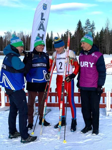 ​Veteraanien SM-hiihdoissa Kuula sai mieluisan lahjoituksen
