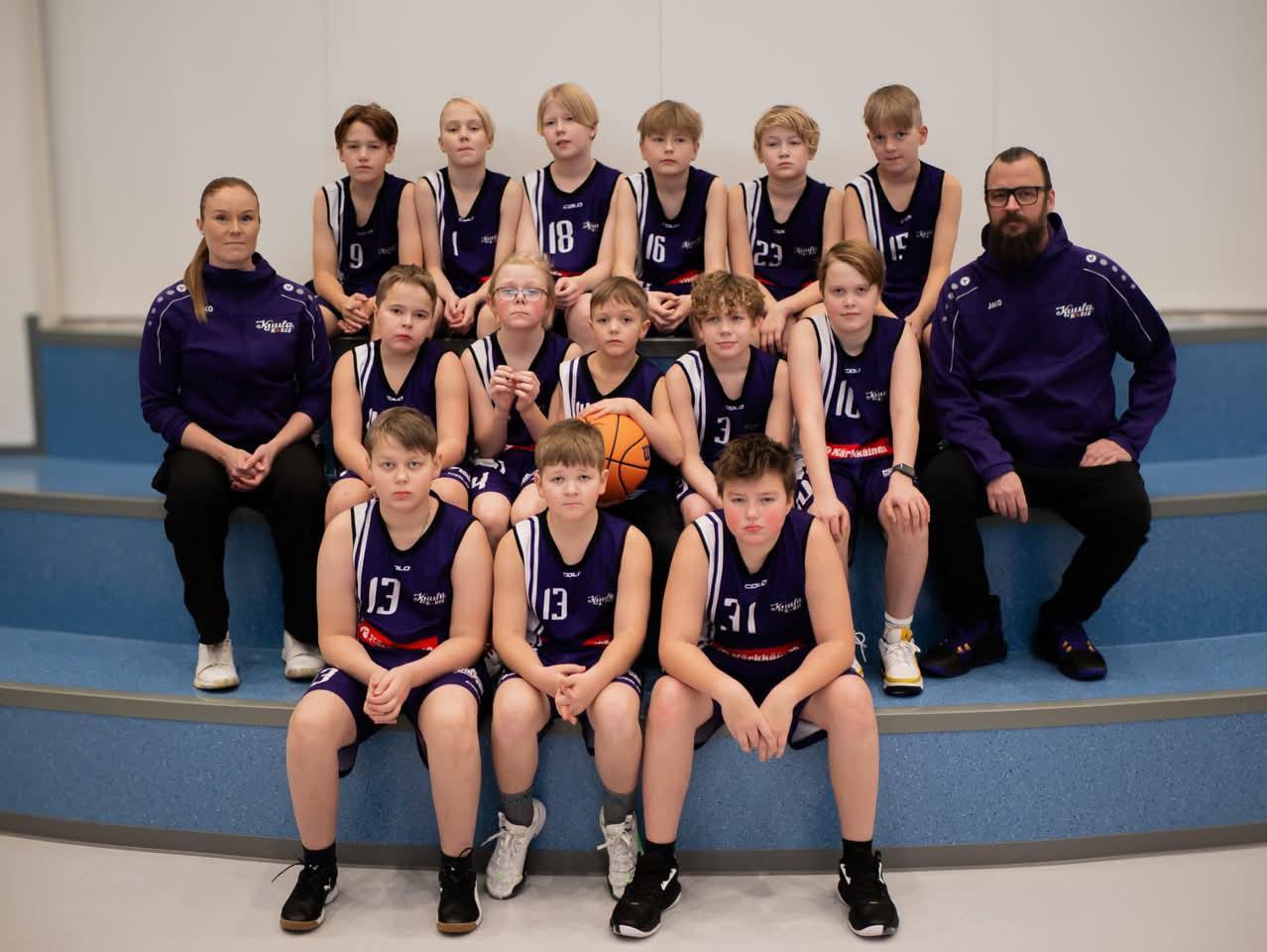 ​Korpipallon U12 pojat päätti kauden yhteen voittoon ja kolmeen tappioon