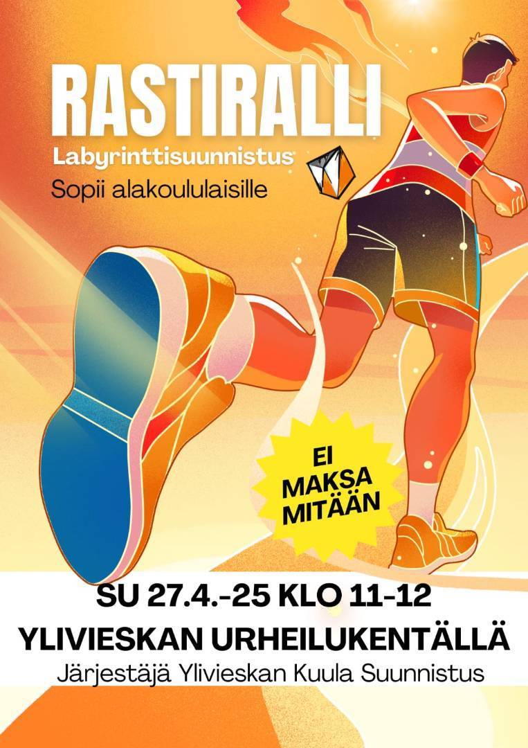Rastiralli lapsille 27.4.2025 klo 11-12