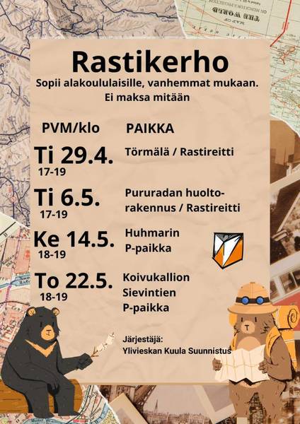 Rastirallin tulokset 27.4.2025