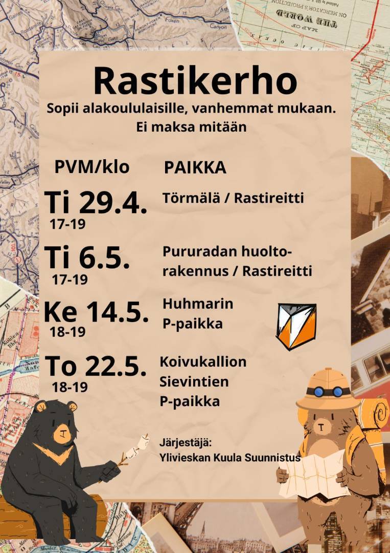 Rastirallin tulokset 27.4.2025